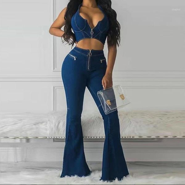 piece set women crop and high waist pants 2021 summer fashion elegant zipper flare denim jeans pant suit outfits two dress, White
piece set women crop and high waist pants 2021 summer fashion elegant zipper flare denim jeans pant suit outfits two dress, White