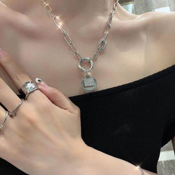 chains aensoa punk hip hop lover lock pendant choker necklace steampunk chain crystal padlock collier couple jewelry, Silver
chains aensoa punk hip hop lover lock pendant choker necklace steampunk chain crystal padlock collier couple jewelry, Silver