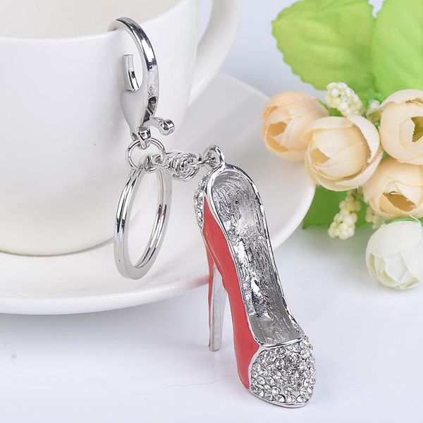 keychains silver color keyrings key chain selling fashion enamel women handbag jewelry inlay cz crystal high heeled shoes
keychains silver color keyrings key chain selling fashion enamel women handbag jewelry inlay cz crystal high heeled shoes