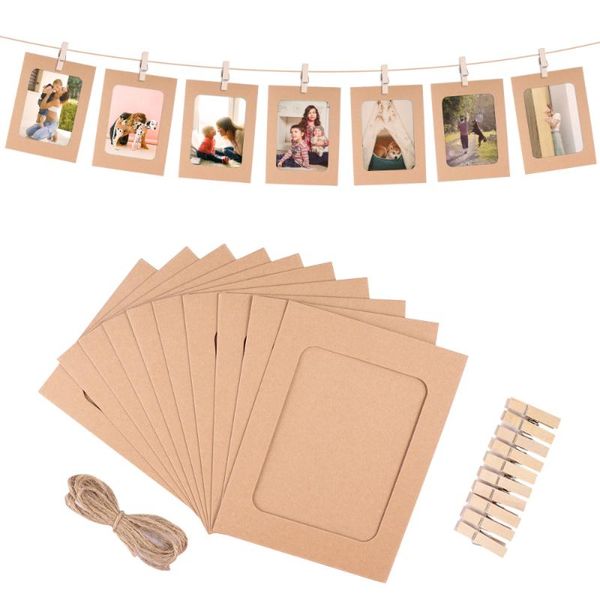 frames vorcool 30pcs 6inch creative vintage cowhide hanging paper po frame personalized painting picture for wall
frames vorcool 30pcs 6inch creative vintage cowhide hanging paper po frame personalized painting picture for wall