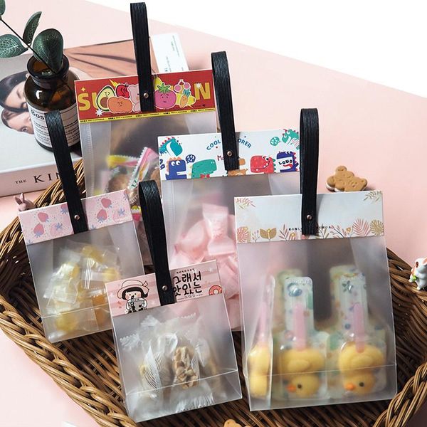 gift wrap 10pcs frosting transparent handle plastic bag reusable food storage packaging pouch rivet folding hand carry
gift wrap 10pcs frosting transparent handle plastic bag reusable food storage packaging pouch rivet folding hand carry