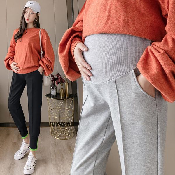 maternity bottoms 2959# autumn fashion cotton pants sports casual belly sweatpants clothes for pregnant women chic pregnancy trousers, White
maternity bottoms 2959# autumn fashion cotton pants sports casual belly sweatpants clothes for pregnant women chic pregnancy trousers, White