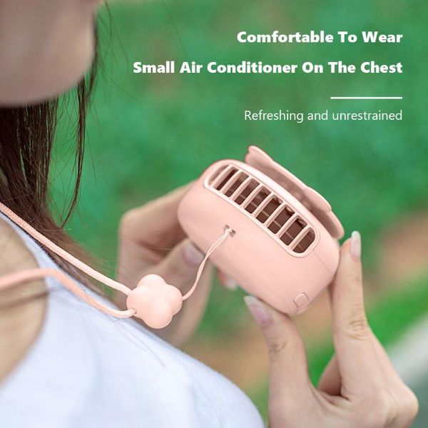 electric fans mini neck hanging fan outdoor student lazy deskbear mute handsmall air cooling
electric fans mini neck hanging fan outdoor student lazy deskbear mute handsmall air cooling