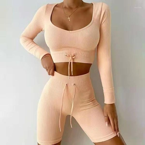 yoga outfit suit,buttock lifting and buttock showing peach pants,fitness suit,drawstring seamless knit sportswear 2 piece set women
yoga outfit suit,buttock lifting and buttock showing peach pants,fitness suit,drawstring seamless knit sportswear 2 piece set women