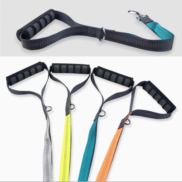 dog collars & leashes pet leash with traffic handle for medium large dogs reflective short lead supplies random color
dog collars & leashes pet leash with traffic handle for medium large dogs reflective short lead supplies random color