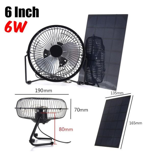 electric fans 6w 6" solar powered panel iron fan for home office outdoor traveling fishing usb cooling ventilation smartphone
electric fans 6w 6" solar powered panel iron fan for home office outdoor traveling fishing usb cooling ventilation smartphone