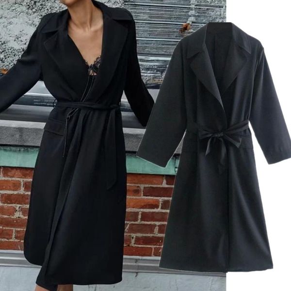 women's trench coats maxbutti wihered england style fashion simple winter vintage loose overcoat coat women solid sashes long jacket, Tan;black
women's trench coats maxbutti wihered england style fashion simple winter vintage loose overcoat coat women solid sashes long jacket, Tan;black