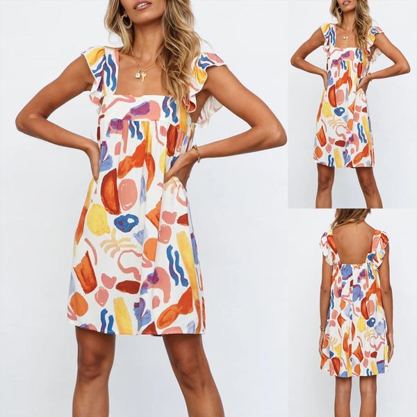 casual loose print lace sling womens dresses slim tank vestido de mujer summer, Black;gray
casual loose print lace sling womens dresses slim tank vestido de mujer summer, Black;gray