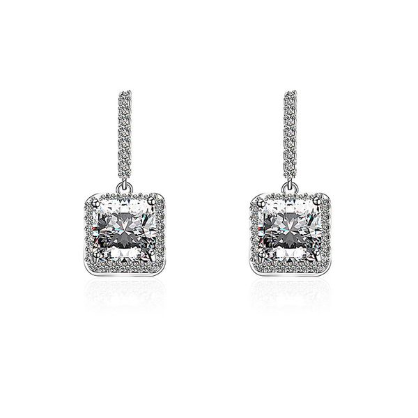 dangle earrings bella jewelry selling simple atmosphere street shooting ol korean version square temperament women's, Silver
dangle earrings bella jewelry selling simple atmosphere street shooting ol korean version square temperament women's, Silver