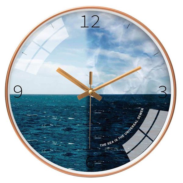 wall clocks ins nordic clock modern living room creative sea watch home bedroom silent decor relogio parede 
wall clocks ins nordic clock modern living room creative sea watch home bedroom silent decor relogio parede