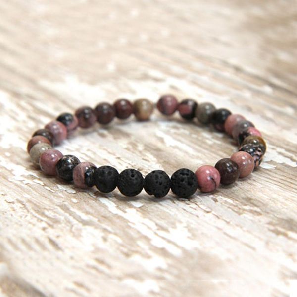 tennis diffuser jewelry 6mm rhodonite stone black lava rocks mala bracelet yoga essential oil, Golden;silver
tennis diffuser jewelry 6mm rhodonite stone black lava rocks mala bracelet yoga essential oil, Golden;silver