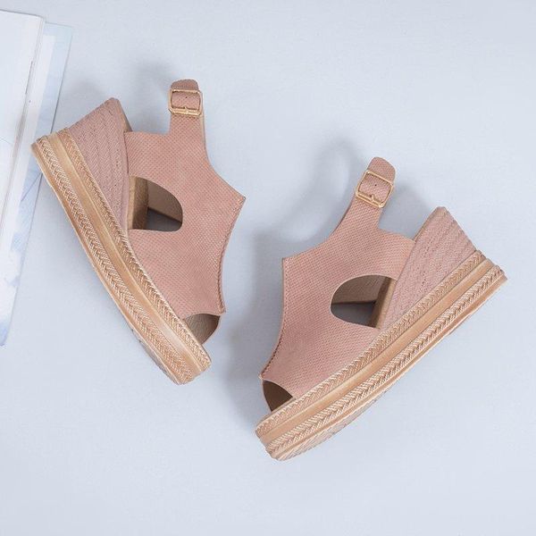 sandals 2021 women wedges shoes high heels summer chaussures femme platform sandalia feminina, Black
sandals 2021 women wedges shoes high heels summer chaussures femme platform sandalia feminina, Black