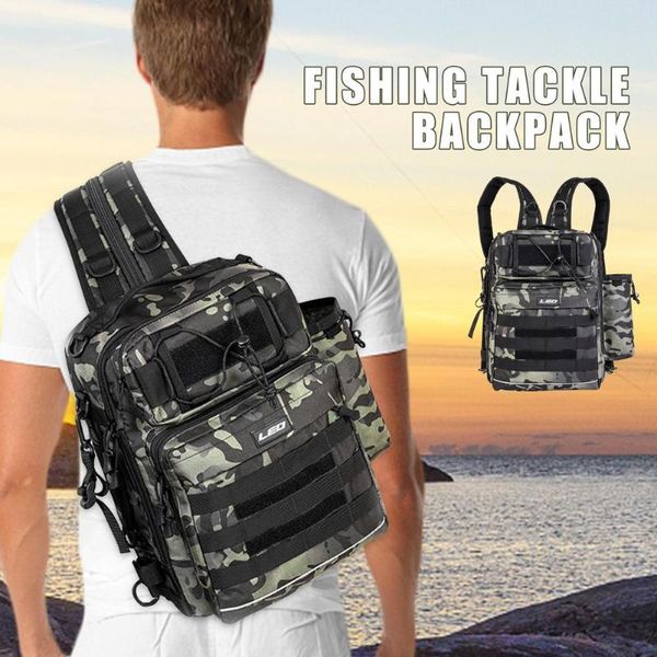 fishing accessories backpack multifunctional tackle bag outdoor water-resistant sling reel lure hunting camouflage large
fishing accessories backpack multifunctional tackle bag outdoor water-resistant sling reel lure hunting camouflage large