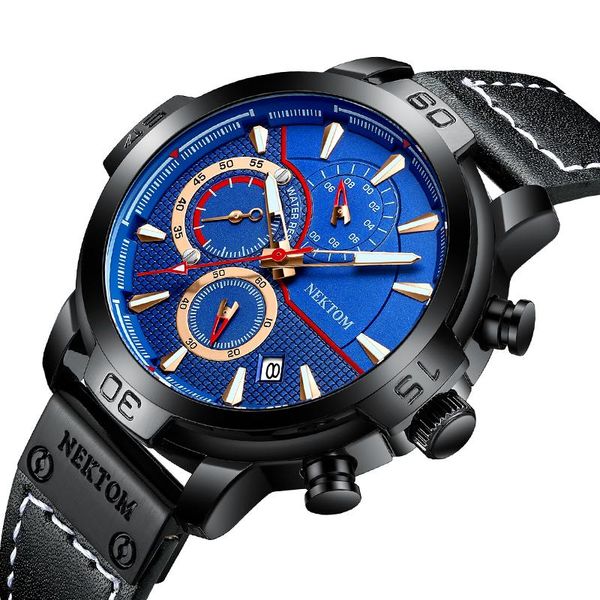 wristwatches nektom 2021 men's watch custom design quartz waterproof sports creative male clock boyfriend father gift, Slivery;brown
wristwatches nektom 2021 men's watch custom design quartz waterproof sports creative male clock boyfriend father gift, Slivery;brown