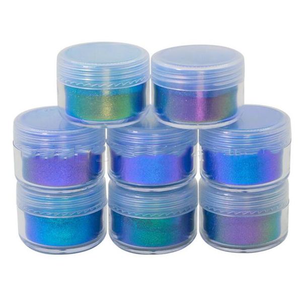 8pcs (10g jar ) chrome multi chameleon pearl powder mirror chameleons resin pigment pearlescent epoxy resin magic powder, Silver;gold
8pcs (10g jar ) chrome multi chameleon pearl powder mirror chameleons resin pigment pearlescent epoxy resin magic powder, Silver;gold