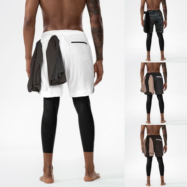 men 2-1 shorts panty yoga breathing running leggings men's gym sports joggers exercise broek, White;black
men 2-1 shorts panty yoga breathing running leggings men's gym sports joggers exercise broek, White;black