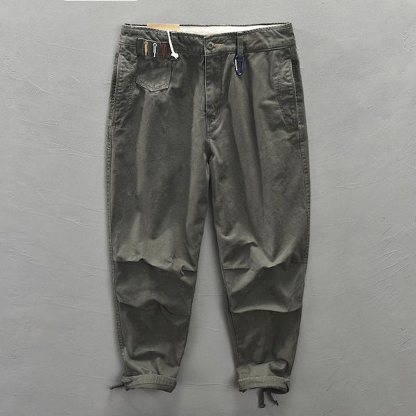 men's pants men autumn fashion elastic waist harem male japan style cotton solid color casual loose khaki trousers, Black
men's pants men autumn fashion elastic waist harem male japan style cotton solid color casual loose khaki trousers, Black