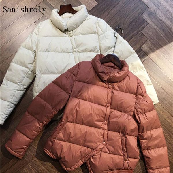 sanishroly 2021 new women thin white duck down jacket autumn winter ladies slim ultra light down coat short parka se1050, Black
sanishroly 2021 new women thin white duck down jacket autumn winter ladies slim ultra light down coat short parka se1050, Black