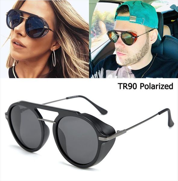 fashion vintage steampunk style tr90 polarized sunglasses side shield punk brand design sun glasses oculos de sol 9112, White;black
fashion vintage steampunk style tr90 polarized sunglasses side shield punk brand design sun glasses oculos de sol 9112, White;black