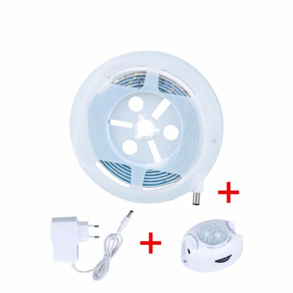 1m under cabinet lights motion sensor pir 2835 led strip night light with dc 12v power adapter for bed corridor stairs closet
1m under cabinet lights motion sensor pir 2835 led strip night light with dc 12v power adapter for bed corridor stairs closet