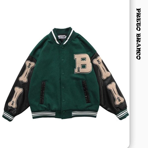 men's jackets letter embroidered bomber street contrast stitching jacket hip hop trend personalized zxw, Black;brown
men's jackets letter embroidered bomber street contrast stitching jacket hip hop trend personalized zxw, Black;brown