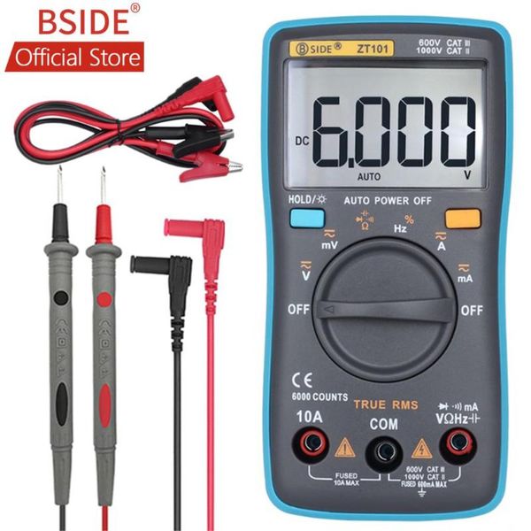 multimeters bside ture rms digital multimeter zt101 multifunction ac/dc voltage current resistance capacitance frequency tester
multimeters bside ture rms digital multimeter zt101 multifunction ac/dc voltage current resistance capacitance frequency tester