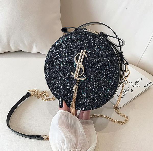 evening bags qyahlybz band luxury designer handbag black pink female chain shoulder bag fashion ins round women's small 
evening bags qyahlybz band luxury designer handbag black pink female chain shoulder bag fashion ins round women's small