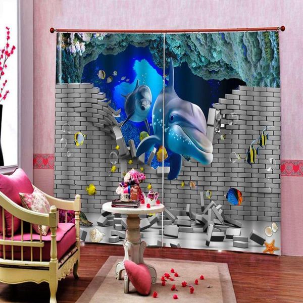 curtain & drapes dolphin swimming from brick window funny sea animal underwater dolphins large for children's room bedroom
curtain & drapes dolphin swimming from brick window funny sea animal underwater dolphins large for children's room bedroom