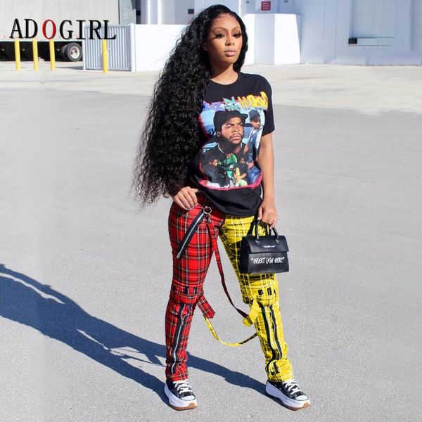 women's pants & capris adogirl stitching color plaid cargo women high waist patchwork long trousers fashion joggings sweatpants streetw, Black;white
women's pants & capris adogirl stitching color plaid cargo women high waist patchwork long trousers fashion joggings sweatpants streetw, Black;white
