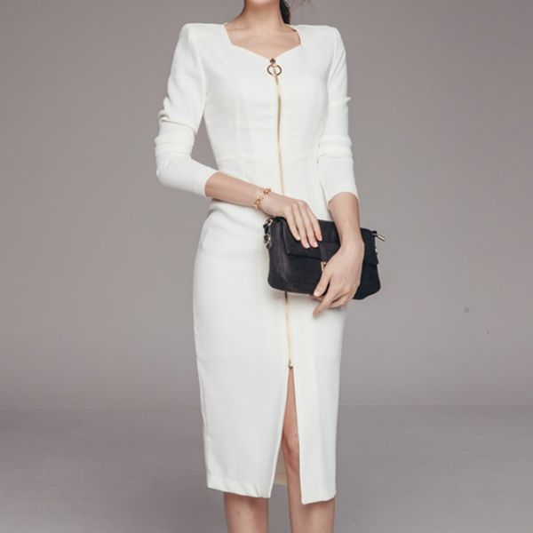 new arrival fashion comfortable solid formal temperamental work style cute slim elegant pencil dress fbr9, White;black
new arrival fashion comfortable solid formal temperamental work style cute slim elegant pencil dress fbr9, White;black