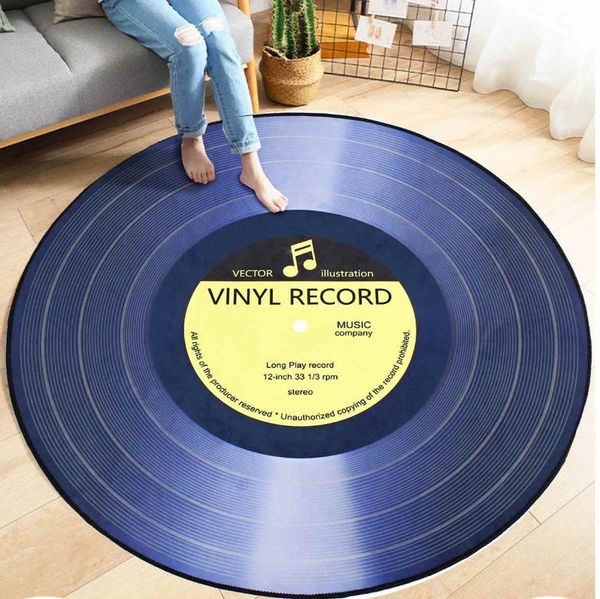 carpets 4 types round carpet rugs 3d record printed floor mat for bedroom living room anti slip home decoration
carpets 4 types round carpet rugs 3d record printed floor mat for bedroom living room anti slip home decoration