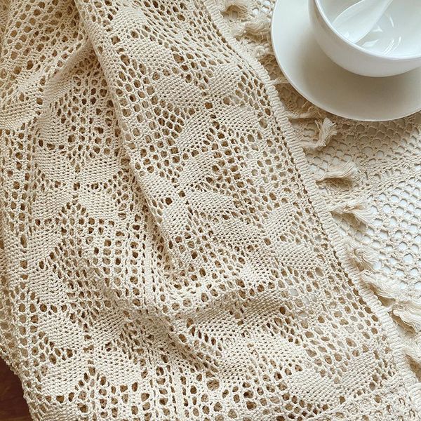 vintage cotton thread woven crochet curtain beige hollow tassel finished tulle curtain for living room bedroom custom size #4
vintage cotton thread woven crochet curtain beige hollow tassel finished tulle curtain for living room bedroom custom size #4