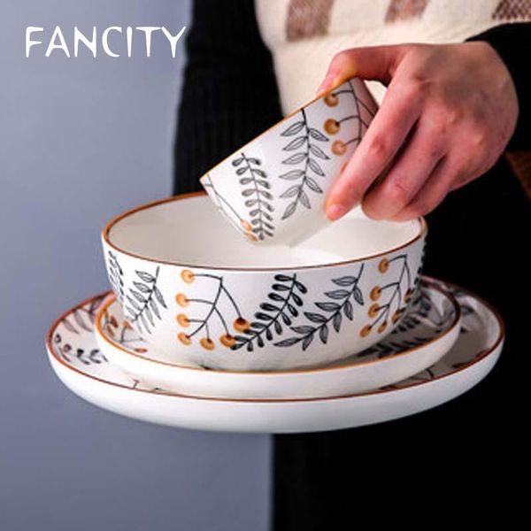 fancity japanese ceramic tableware dish home creative net red plate set combination rice bowl soup noodle bowl
fancity japanese ceramic tableware dish home creative net red plate set combination rice bowl soup noodle bowl
