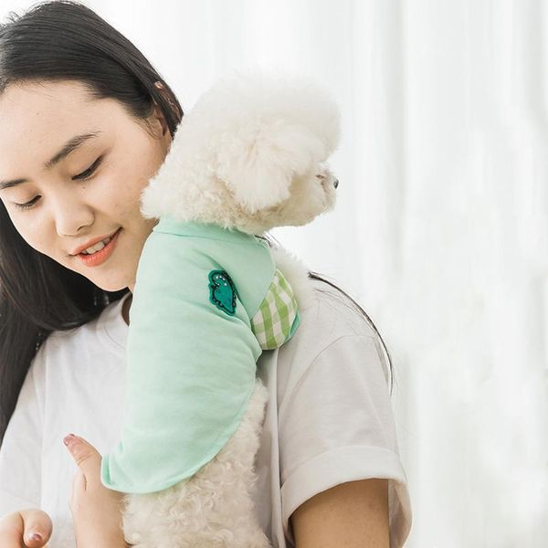 dog apparel puppy clothes spring and summer thin style breathable cartoon t-shirt fresh stitching two-legged vest cat pet 
dog apparel puppy clothes spring and summer thin style breathable cartoon t-shirt fresh stitching two-legged vest cat pet