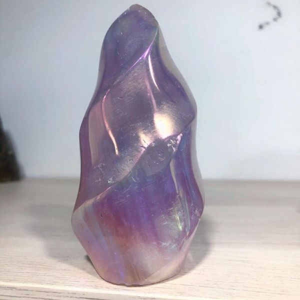 decorative objects & figurines natural aura rose quartz flame healing electroplating torch for home decoration
decorative objects & figurines natural aura rose quartz flame healing electroplating torch for home decoration