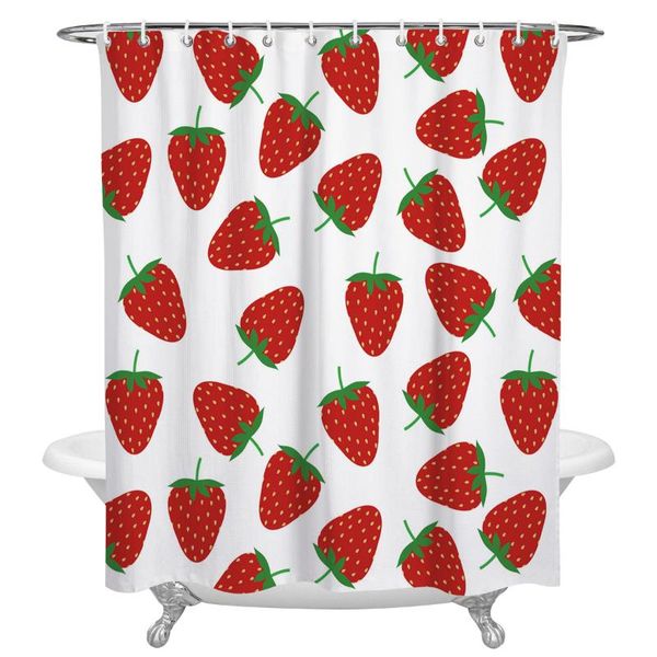 shower curtains fruit strawberry print curtain waterproof fabric large for bathroom accessories polyester 
shower curtains fruit strawberry print curtain waterproof fabric large for bathroom accessories polyester