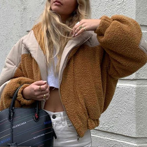 women's jackets fur padded warm coat jacket y2k khaki woolen stitching long-sleeved patch hooded autumn and winter, Black;brown
women's jackets fur padded warm coat jacket y2k khaki woolen stitching long-sleeved patch hooded autumn and winter, Black;brown