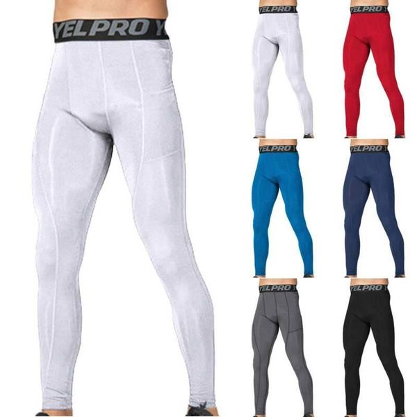 men's pants fashion mens skinny trainning men clothing running leggings for fitness sports, Black
men's pants fashion mens skinny trainning men clothing running leggings for fitness sports, Black