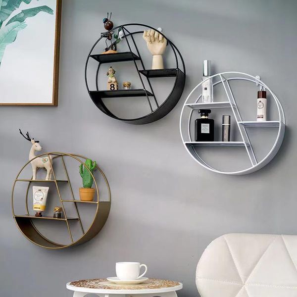 creative new style living room wall creative shelf round shelves bedroom room decorative hanging
creative new style living room wall creative shelf round shelves bedroom room decorative hanging