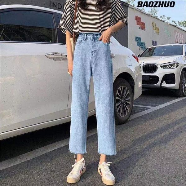 women's jeans wear 2021 high-quality spring autumn women pants leisure loose high waist vintage wide leg jean, Blue
women's jeans wear 2021 high-quality spring autumn women pants leisure loose high waist vintage wide leg jean, Blue