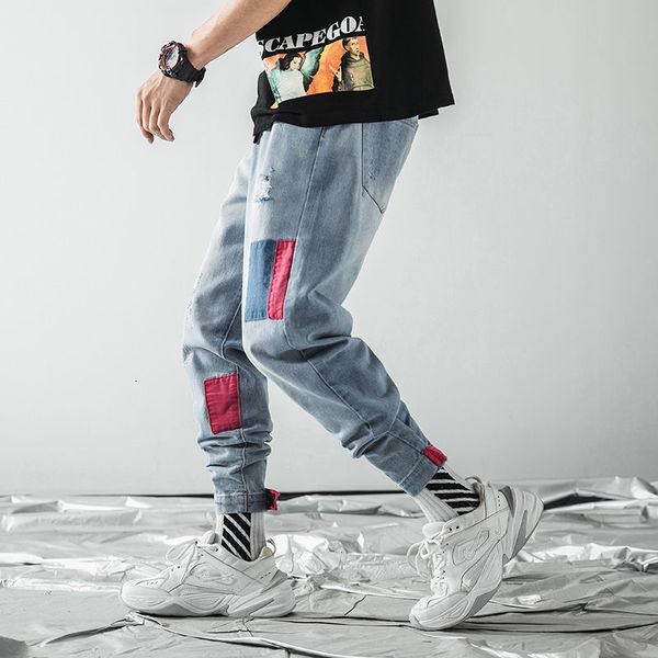 2021 new 20220 men's trendy hip hop streetwear casual pants ny stretch slim fit wash jeans biker denim trousers large size -5xl 14jo, Blue
2021 new 20220 men's trendy hip hop streetwear casual pants ny stretch slim fit wash jeans biker denim trousers large size -5xl 14jo, Blue