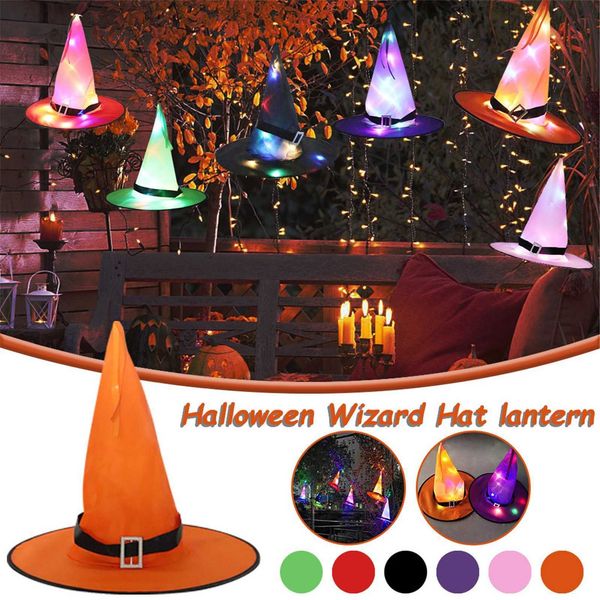 8pc for home witch light led glowing hat halloween party drs up garden decoration outdoor
8pc for home witch light led glowing hat halloween party drs up garden decoration outdoor