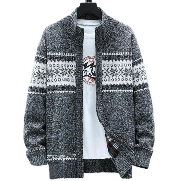 men's jackets sale casual fashion knitted long sleeve men cardigan autumn winter printing stand collar sweater coat outerwear plus size, Black;brown
men's jackets sale casual fashion knitted long sleeve men cardigan autumn winter printing stand collar sweater coat outerwear plus size, Black;brown