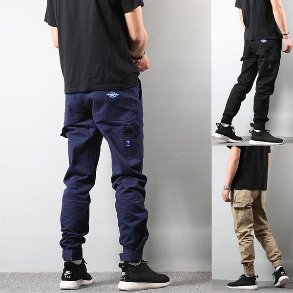 2021 new japanese style fashion joggers men khaki big pocket cargo hombre black color streetwear hip hop casual pants 6jox, Blue
2021 new japanese style fashion joggers men khaki big pocket cargo hombre black color streetwear hip hop casual pants 6jox, Blue