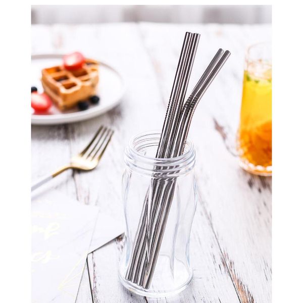 100pcs stainless steel straw steel drinking straws 8.5" reusable eco metal drinking straw bar drinks tool clea jllbsv outbag2007
100pcs stainless steel straw steel drinking straws 8.5" reusable eco metal drinking straw bar drinks tool clea jllbsv outbag2007