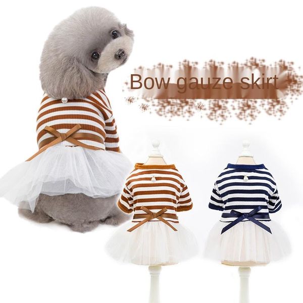 striped bow design pet clothing dog dress spring summer cute short sleeve princess dress for puppy pet cat cotton costume zh765
striped bow design pet clothing dog dress spring summer cute short sleeve princess dress for puppy pet cat cotton costume zh765