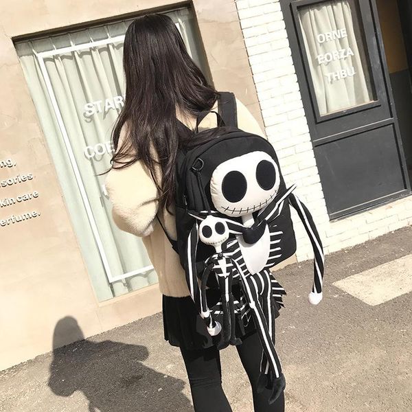 backpack fashion personality unique stylish 3d skull packsack for friends special travel teenager school bags hip-hop man gothic
backpack fashion personality unique stylish 3d skull packsack for friends special travel teenager school bags hip-hop man gothic