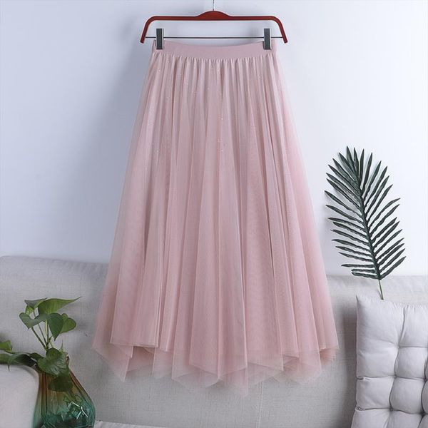 skirts mid-length all-match a-line gauze skirt spring style large thin solid color two-sided female 801, Black
skirts mid-length all-match a-line gauze skirt spring style large thin solid color two-sided female 801, Black