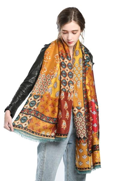 scarves 2021 fashion ladies autumn and winter scarf polyester european american style long warm shawl, Blue;gray
scarves 2021 fashion ladies autumn and winter scarf polyester european american style long warm shawl, Blue;gray