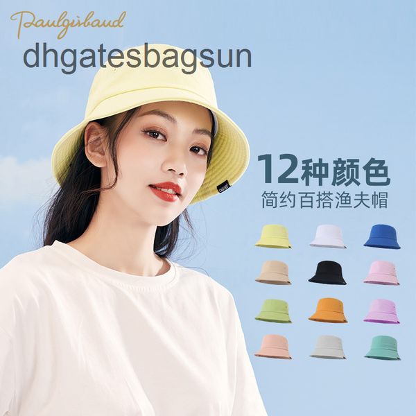 brand cap carves new fisherman hat in spring summer, women's versatile solid color hat, sun shading ventilation, small basin men's, Blue;gray
brand cap carves new fisherman hat in spring summer, women's versatile solid color hat, sun shading ventilation, small basin men's, Blue;gray